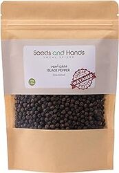 Seeds and Hands Tellicherry Special Extra Bold Black Pepper/Kali Mirch Whole (100g)